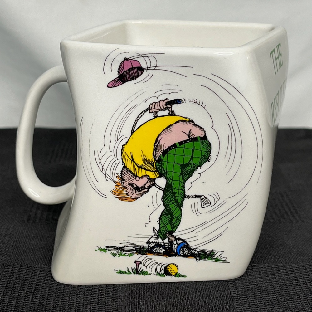 The Results of Over Swing Coffee Mug by Golf Gifts